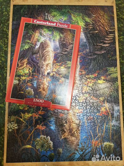 Пазл волк 1500 деталей