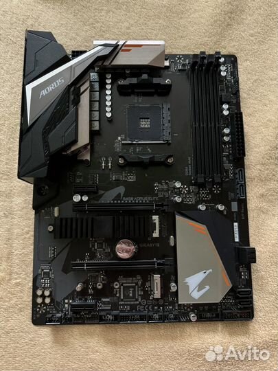 Материнская плата gigabyte B450 aorus elite