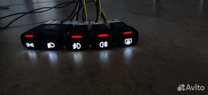 Кнопки Ваз 2114