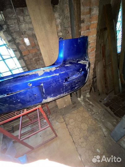 Задний бампер mazda 3 bk