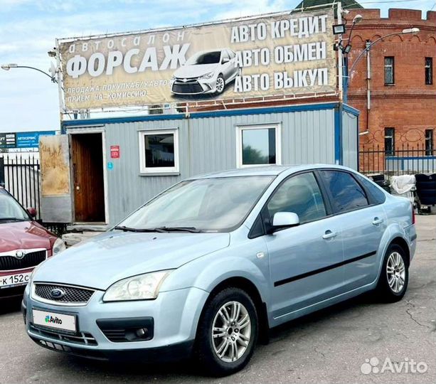 Ford Focus 1.6 МТ, 2006, 169 000 км