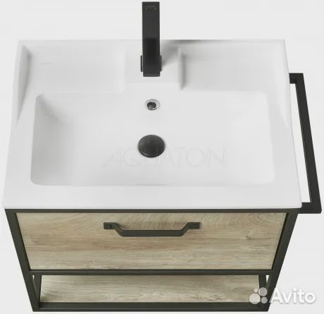 Тумба с раковиной aquaton (Акватон) 1a2423k1ltdu0