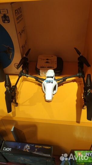 Квадрокоптер fx 10 inspider, wl toys q333