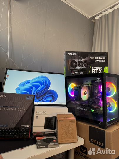 Игровой пк rtx 3070