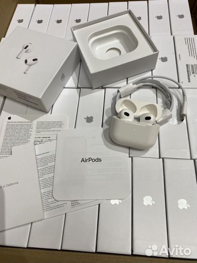 Беспроводные наушники apple airpods 3