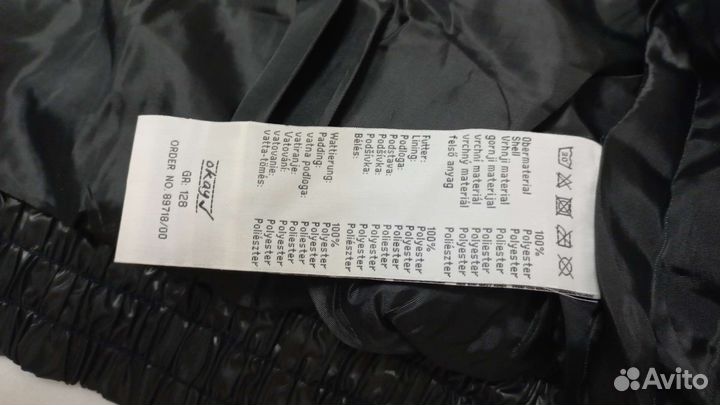 Куртка демисезонная для девочки новая 128