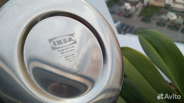 Гейзерная кофеварка IKEA metallisk