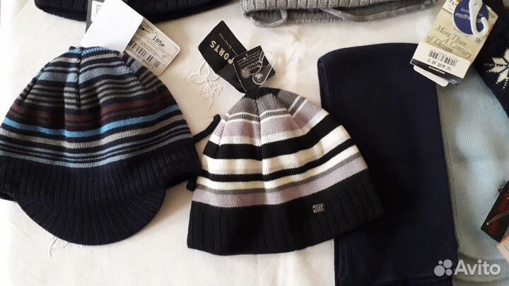 Новые шапки шарфы варежки перчатки MaxiMo и др