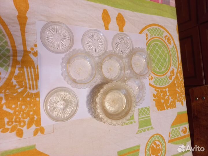 Блюдца для варенья, креманки