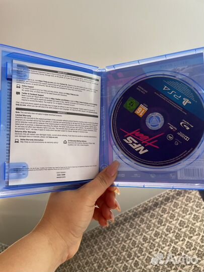 Диск на ps4 NFS