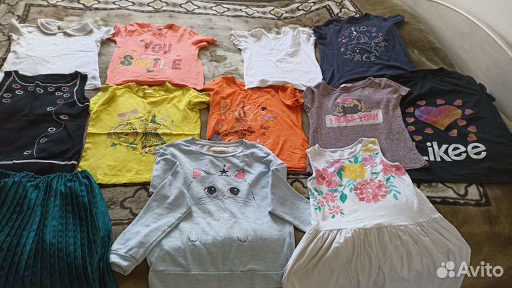 Вещи на девочку 7-9 лет