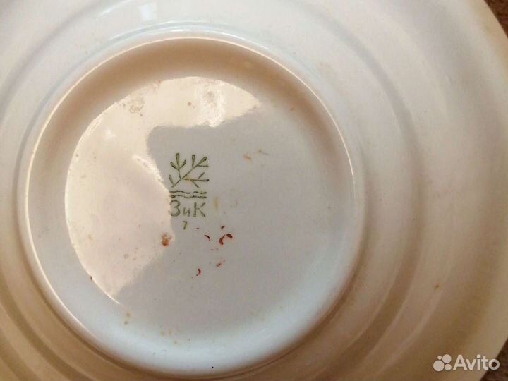 Набор столовой посуды Конаково СССР