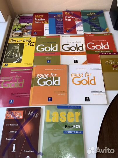 Пособия по подготовке к межд экз PET KET FCE и егэ