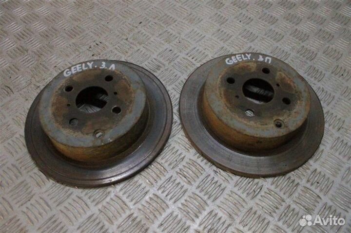 Диск тормозной задний Geely Fc (Vision) 1.8 JL4G18