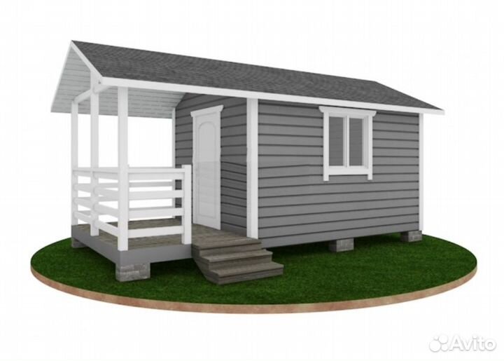 Каркасная дача