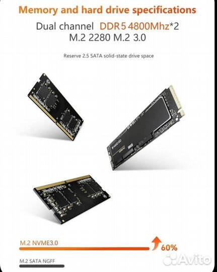 Мини-пк Firebat MN56 (AMD Ryzen 7 7840HS)