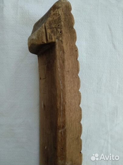 Рубель старинный для стирки и прялка старинная