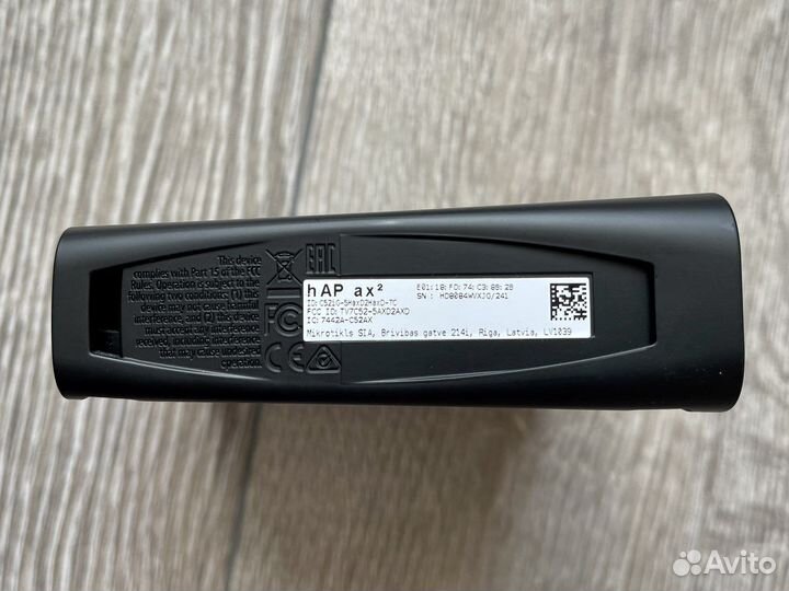 Роутер wifi 6 mikrotik hap ax2