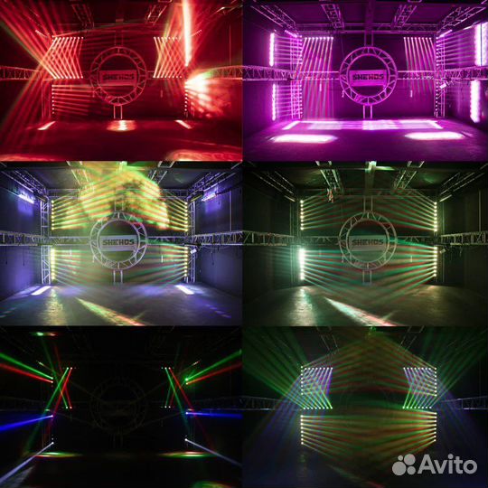 Световой прибор led bar beam 0812 rgbw