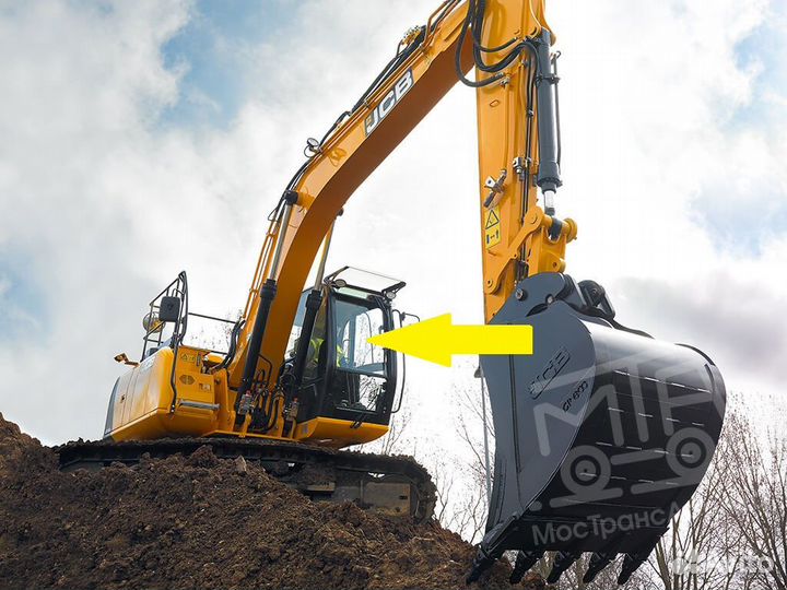Стекло на экскаватор JCB