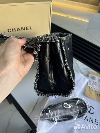 Сумка chanel натуральная кожа