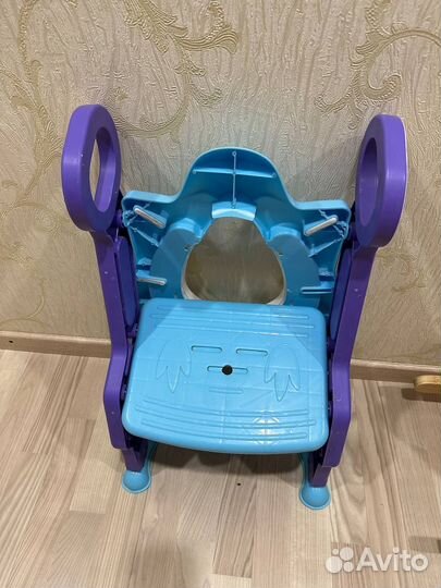 Сидушка на унитаз со ступенькой