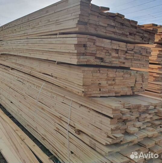 Доска обрезная естественной влажности