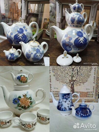 Наборы чайников СССР