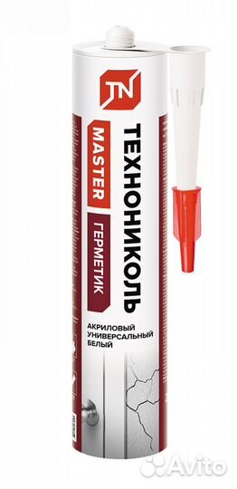 Герметик технониколь универсальный акриловый, белы