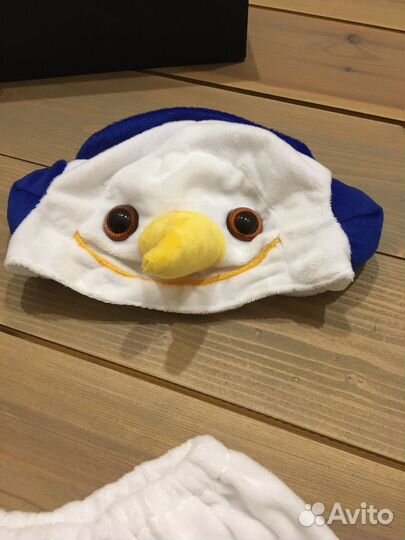 Новогодний костюм снеговика 98-110 размер