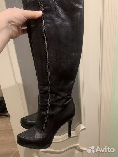 Сапоги женские натуральная кожа 40 размер
