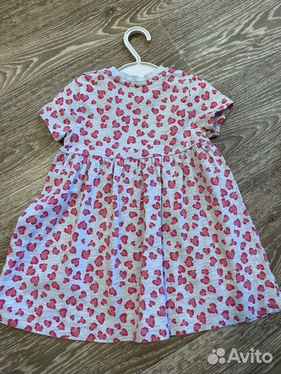 Пакет летних платьев для девочки 74-80