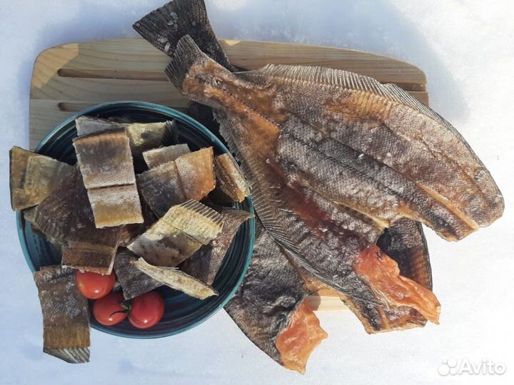 Мурманская вяленая камбала ерш 3 в 1