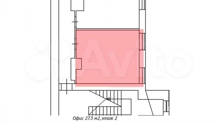 Собственник. Офис, 27 м² у метро