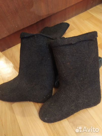 Валенки детские ручная работа по стельке 18 см