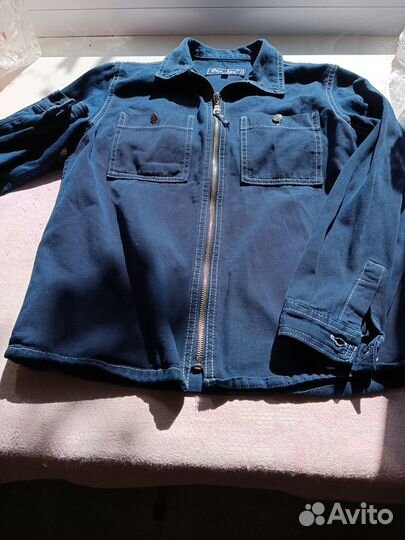 Джинсовая рубашка