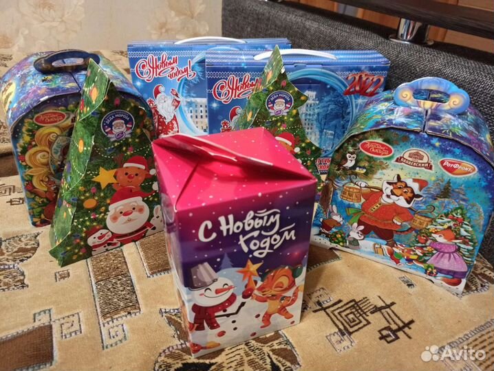 Упаковочные Коробки - новогодние