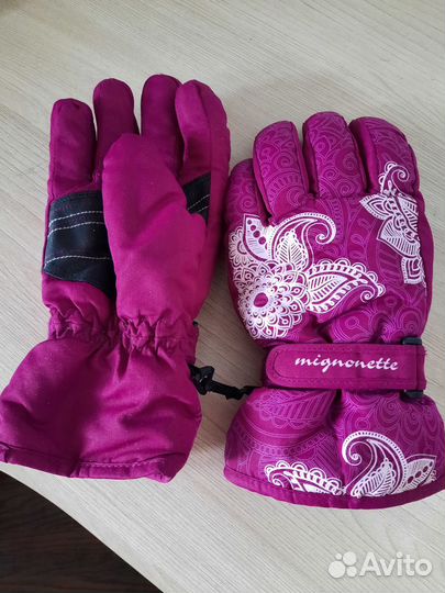 Перчатки зимние подростковые