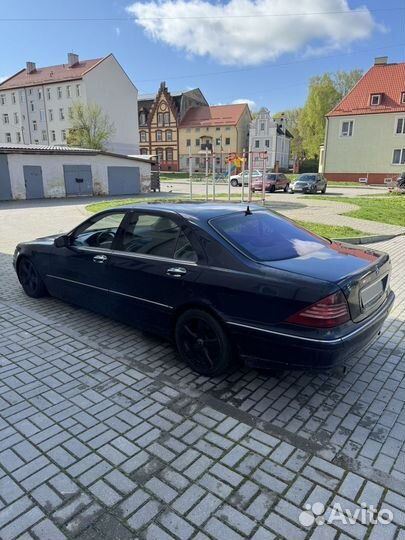 Mercedes-Benz S-класс 4.0 AT, 2000, 220 000 км