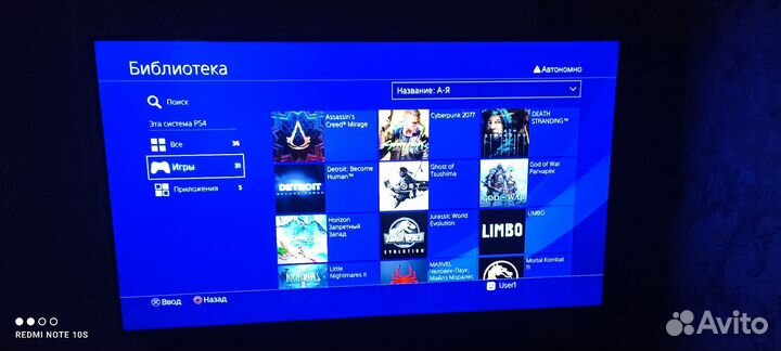 Sony playstation 4 PS4 pro 1tb прошитая