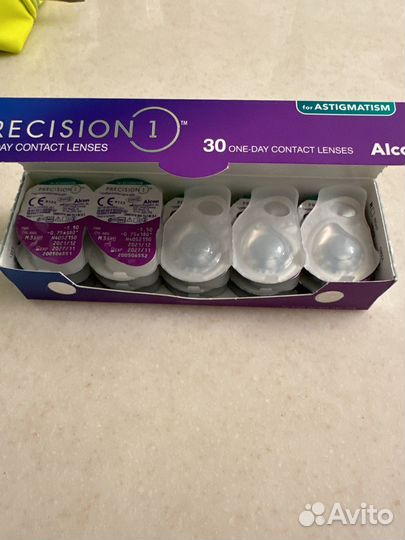 Линзы Alcon Астигматизм. -5.50