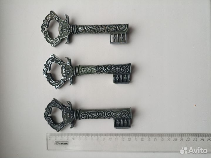 Сувенирный ключ-штопор Калуга 1371