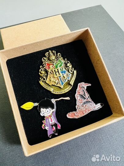 Гарри Поттер значки (пины) коллекционные