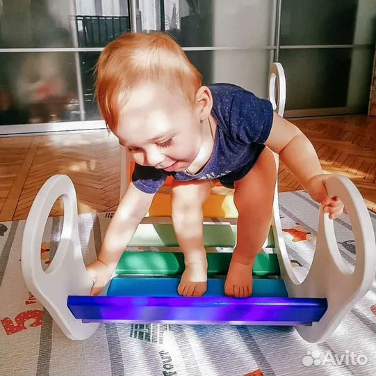 Радуга качалка