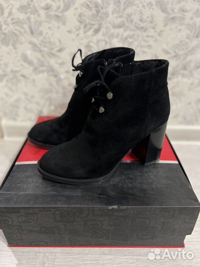 Ботильоны натуральная замша 37