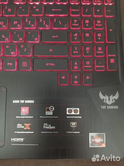 Ноутбук Asus tuf gaming