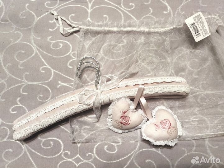 Вешалки плечики мягкие подарочные - набор 3 шт