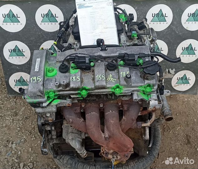 Двигатель мотор двс FS 2.0л 131л.с Mazda Protege