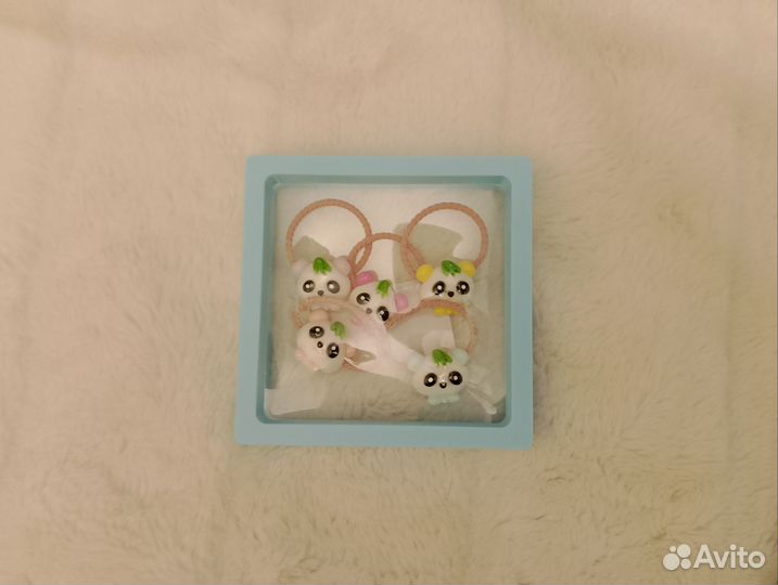 Заколочки и резиночки из Китая