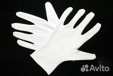 Fujimi FJ-GL5 Перчатки для фотографа (белые)